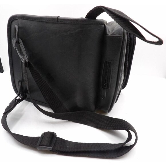 Sound Dimensions- CD Bag- PVC/ Leather Adjustable Strap- Black- Holds 12 CDs - Picture 3 of 6